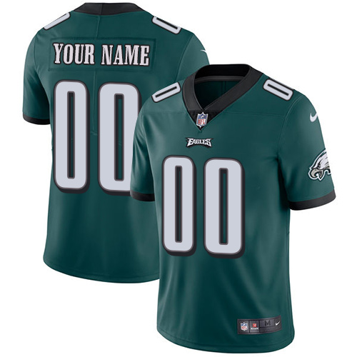 Men's Philadelphia Eagles ACTIVE PLAYER Custom Green Vapor Untouchable Limited Stitched NFL Jersey